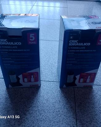 CRIC IDRAULICO LAMPA 5 TON - MODELLO 71551 5000 Kg