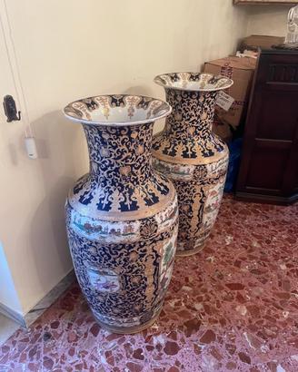 Vasi porcellana cinese stile canton