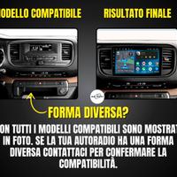 Peugeot Expert autoradio android KIT COMPLETO