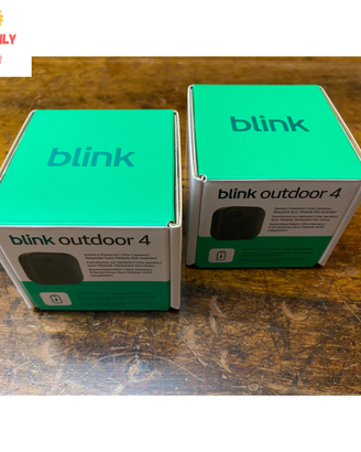 2x Blink Outdoor 4 Nuove Telecamere sicurezza WiFi