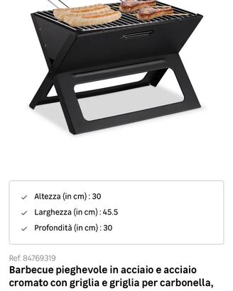 Barbecue portatile