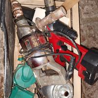 cassetta di attrezzi trapano smeriglio avvitatore