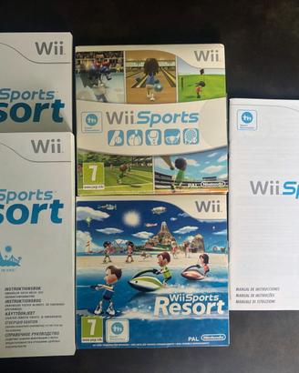 Lotto Giochi Wii Sports + Wii Sports Resort