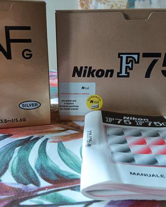 Nikon F75 + obiettivo 28-100mm 