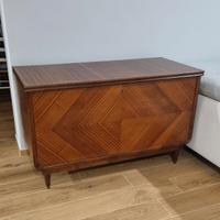 Cassapanca vintage anni ’40/’50 in noce