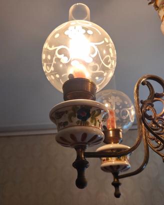 lampadario vintage 