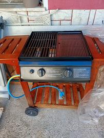 Barbecue a gas con bombola nuova 