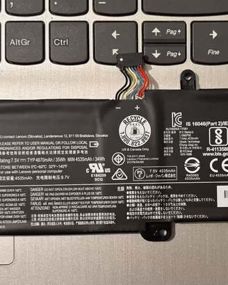Batteria notebook Lenovo IdeaPad 3 modello L16M2PB