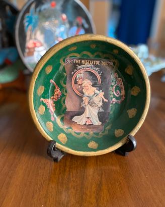 Piattino decorato anni 50