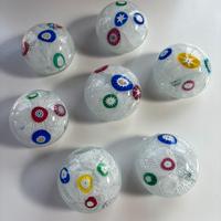 Fermacarte sommerso vetro stile Murano