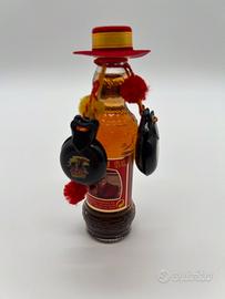 Bottiglia miniatura vintage souvenir Spagna
