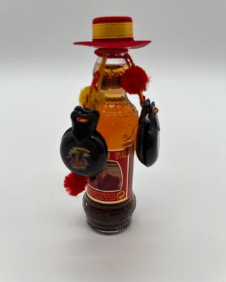 Bottiglia miniatura vintage souvenir Spagna