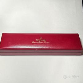 scatola orologio bulova accutron accuquartz