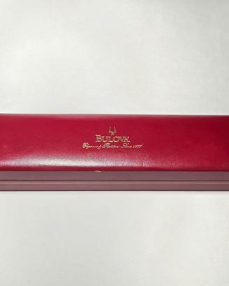 scatola orologio bulova accutron accuquartz