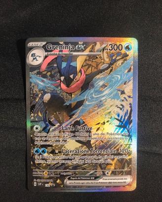 Carta pokemon Greninja EX promo