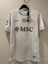 Maglia napoli bianca 2025/2026 De Bruyne taglia M
