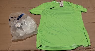 T shirt uomo Joma, taglia S, verde fluo , fitness