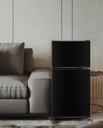 Mini frigo doppia porta con piccolo congelatore