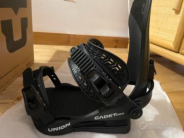 Attacchi snowboard della Union Cadet Pro