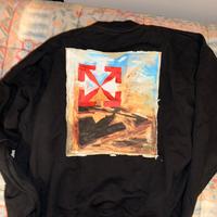 Felpa off-white