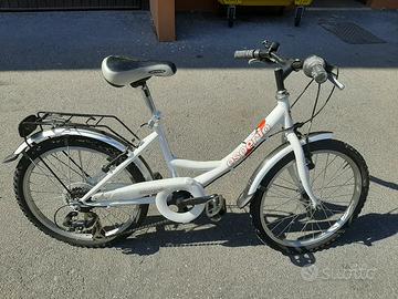 Bicicletta bianca esperia 20’