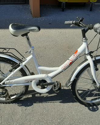 Bicicletta bianca esperia 20’