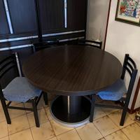 Tavolo tondo allungabile + 6 sedie