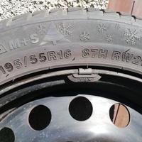 4 Cerchi in Ferro 16" Peugeot 207