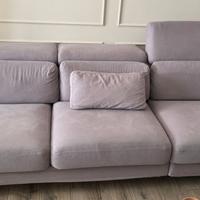 DIVANO 3/4 POSTI CON POUF