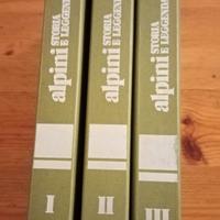 Alpini Storia e leggenda tre volumi