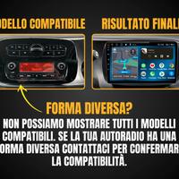 Smart 453 Fortwo | Autoradio android 2 din + KIT