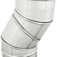 curva canna fumaria 0-90 gradi diametro 150