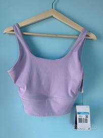Top Nike lilla allenamento/yoga