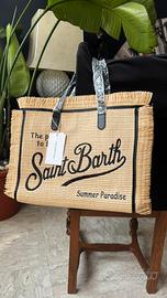 Borsa Saint Barth in paglia