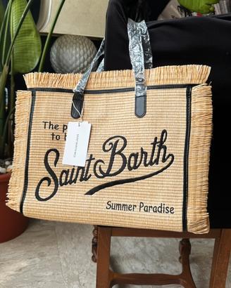 Borsa Saint Barth in paglia