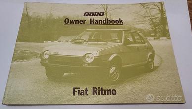Owner's handbook FIAT Ritmo 1979