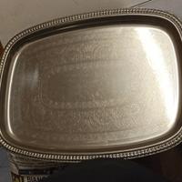 vassoio vintage alessi lavorato