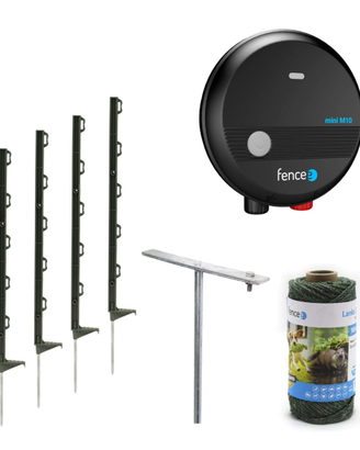 Recinto elettrico;Kit x Conigli, Cani, Gatti-100 m