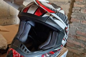 Casco motocross 