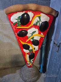 statua pizza per attività 