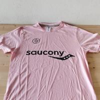 Maglietta Saucony rosa 