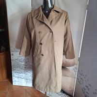 Trench imbottito in pile donna sartoriale