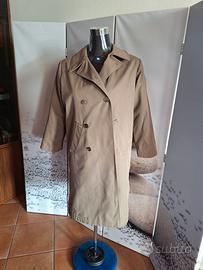 Trench imbottito in pile donna sartoriale