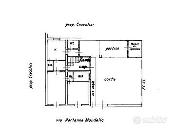 Appanrtamento con spazio esterno