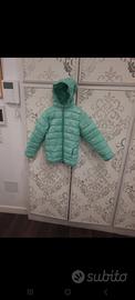 piumino Kiabi 8 anni verde Tiffany cm 128