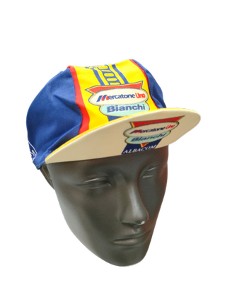 Cappello ciclismo Mercatone Uno vintage 1997 NUOVO