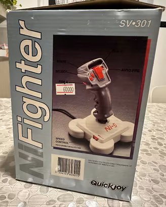 QuickJoy Ni-Fighter SV-301 Joystick Nintendo NES