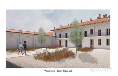 Cortile in centro Abbiategrasso