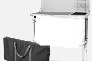 Mobiletto portafornello da campeggio