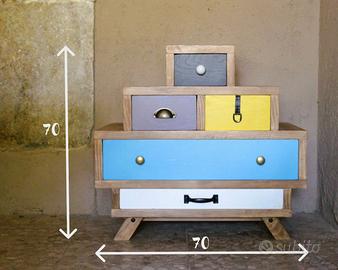 CASSETTIERE VINTAGE SU MISURA